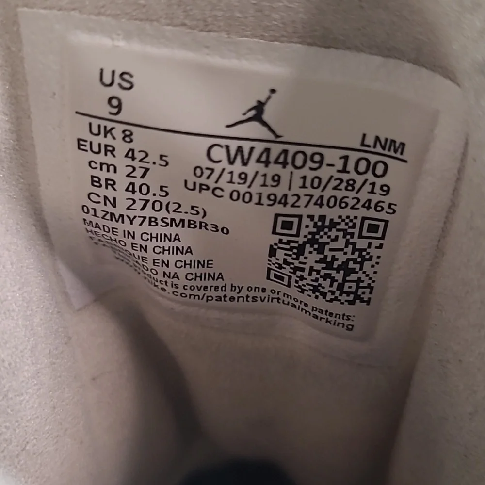 Air Jordan Retro CNY Mens 9 athletic cream sneaker shoes